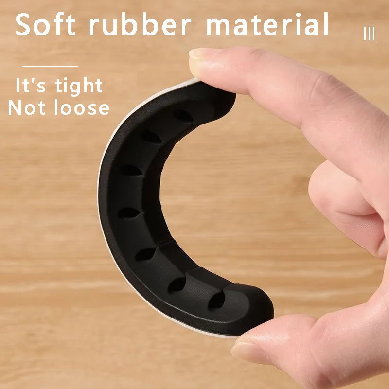Adhesive Cable Holder Clips Cord Management Wire Organizer for Desktop USB Charging Cable Nightstand Power Cord Mouse Cable