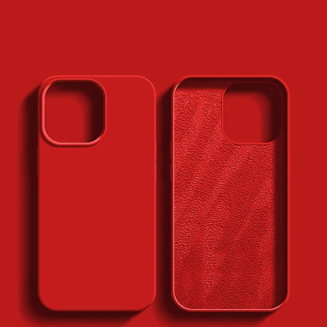 Original Liquid Silicone Case For iPhone 13 12 11 14 15 16 Pro Max Plus Official Case Bumper Protective Cover Phone Accessories