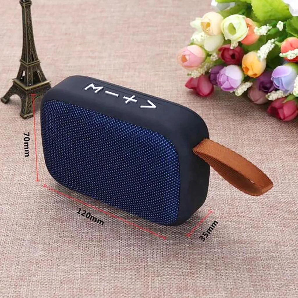 G2 Bluetooth 5.0 Wireless Sound Box - Portable Oxford Mini Speaker with 3D Surround HiFi Audio for Outdoors