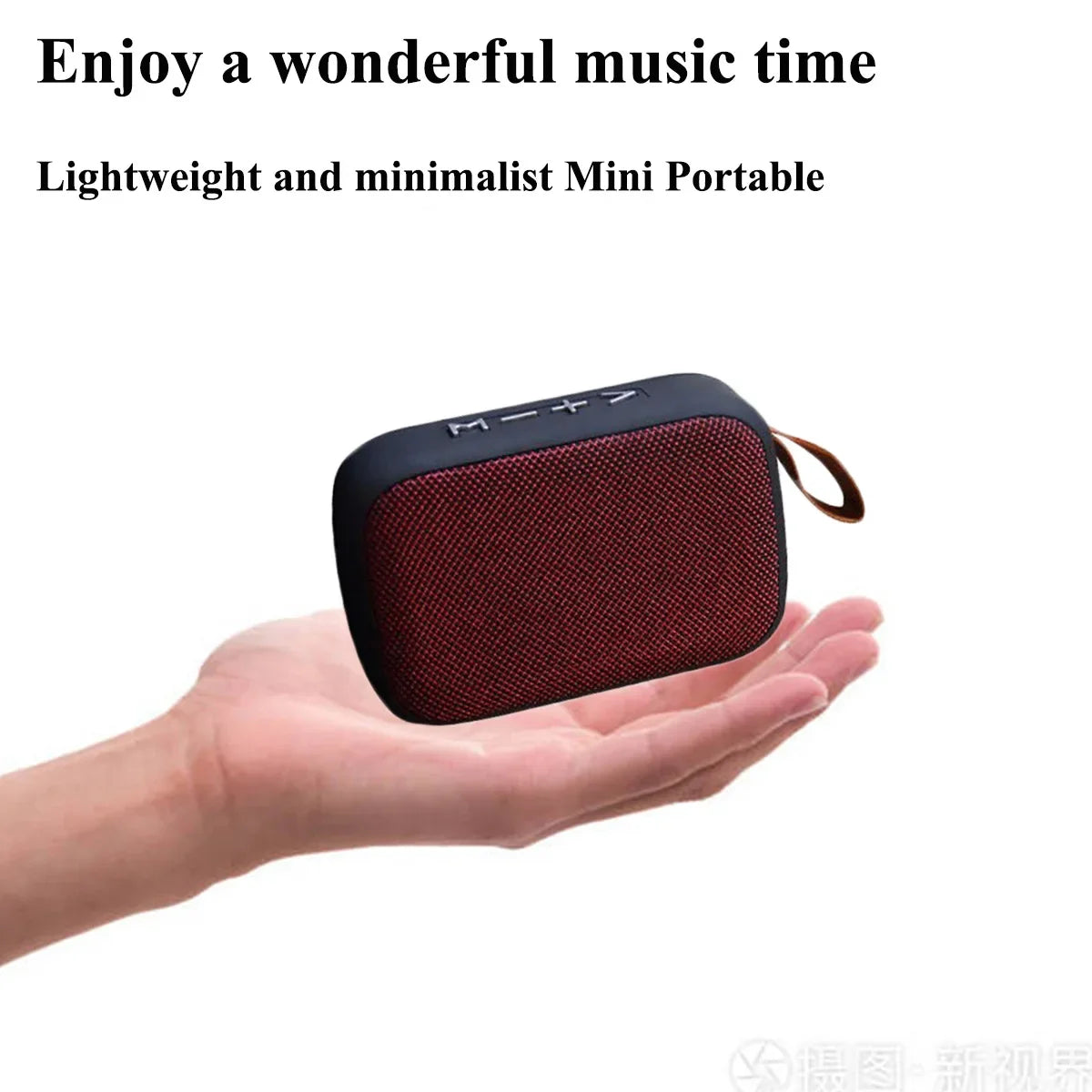 G2 Bluetooth 5.0 Wireless Sound Box - Portable Oxford Mini Speaker with 3D Surround HiFi Audio for Outdoors
