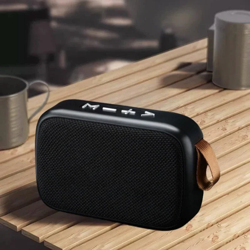 G2 Bluetooth 5.0 Wireless Sound Box - Portable Oxford Mini Speaker with 3D Surround HiFi Audio for Outdoors