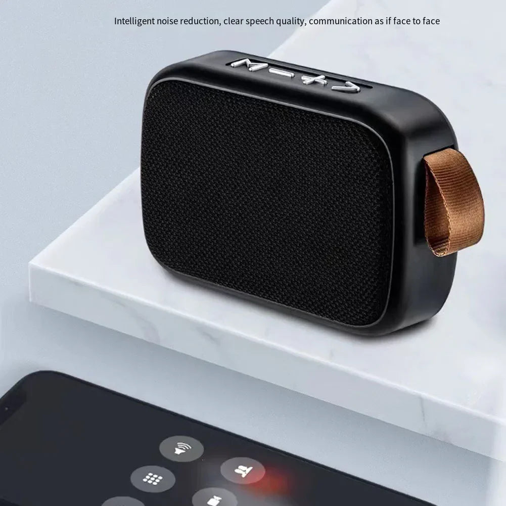 G2 Bluetooth 5.0 Wireless Sound Box - Portable Oxford Mini Speaker with 3D Surround HiFi Audio for Outdoors