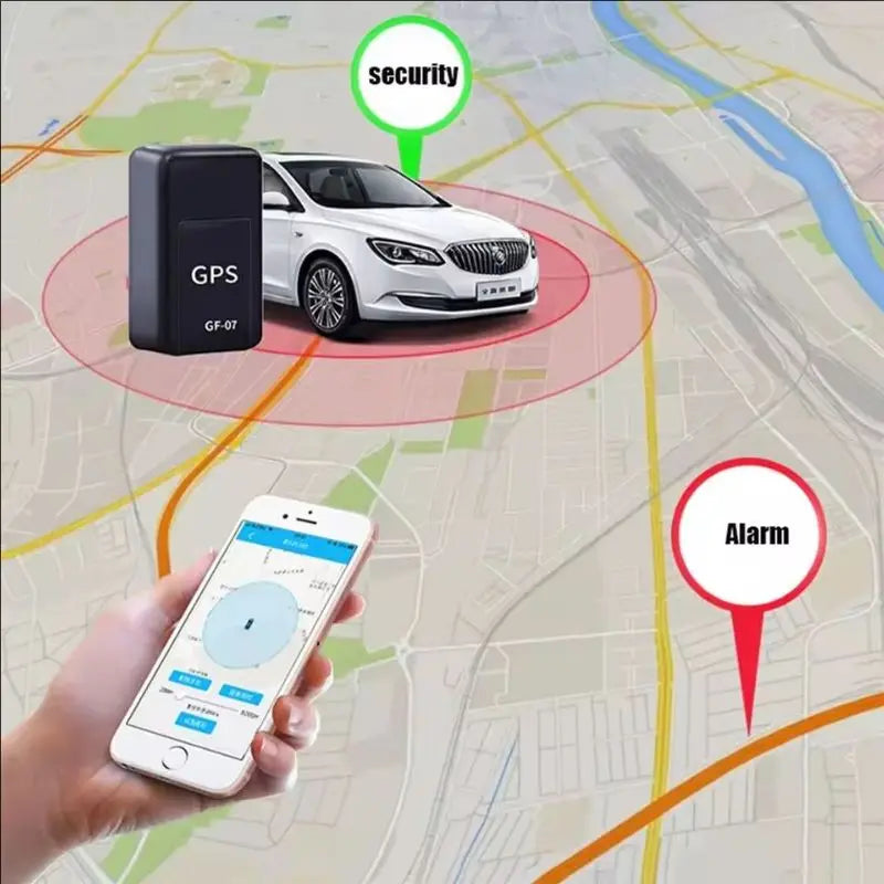 Vehicle Gps Locator Gf07 Car Gps Tracker Strong Magnetic Real-Time Gps Tracking Device Anti-Lost Alarm Gps Position App