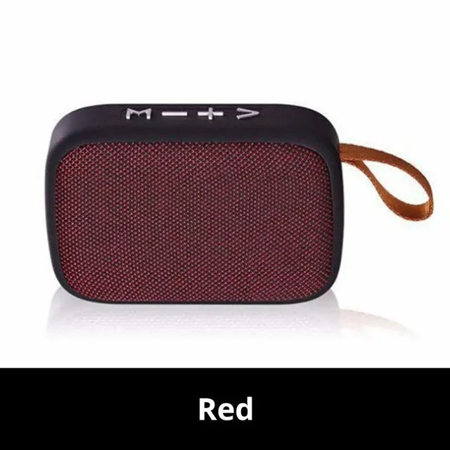 G2 Bluetooth 5.0 Wireless Sound Box - Portable Oxford Mini Speaker with 3D Surround HiFi Audio for Outdoors