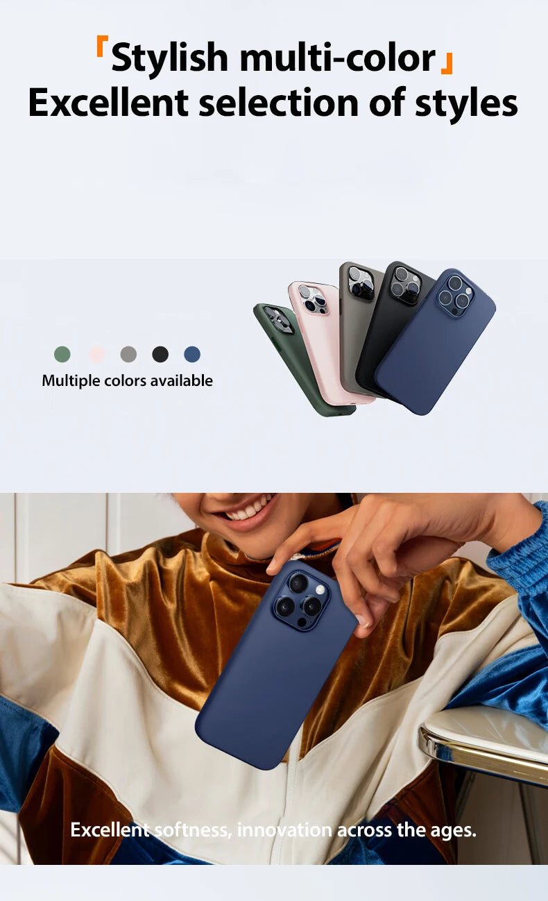 Original Liquid Silicone Case For iPhone 13 12 11 14 15 16 Pro Max Plus Official Case Bumper Protective Cover Phone Accessories