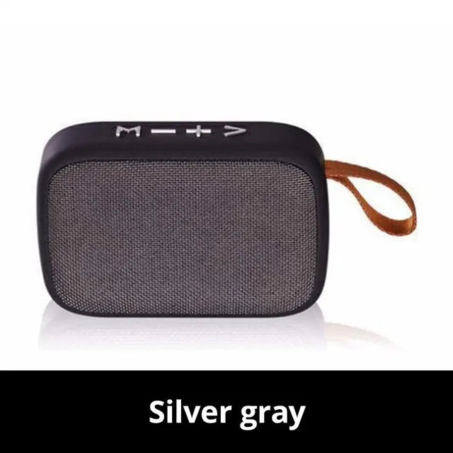 G2 Bluetooth 5.0 Wireless Sound Box - Portable Oxford Mini Speaker with 3D Surround HiFi Audio for Outdoors